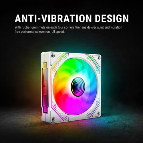 Ant Esports Sciflow ARGB White Cabinet Fan (Single Pack)